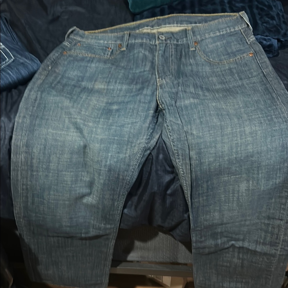 Levi's Blue Relaxed Fit Denim Pants